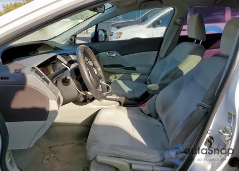 2012 Honda Civic Hybrid из США, поврежденный, VIN JHMFB4F29CS000834